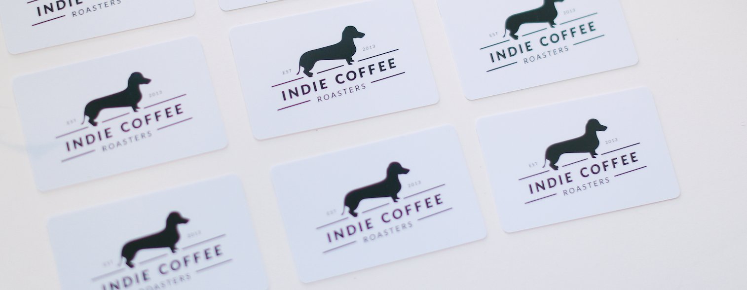 Gift Cards Indie Coffee Roasters